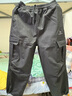 駱駝（CAMEL）速干工裝女褲戶外登山旅行休閑梭織長褲 J25BAYL6079 幻影黑 S 曬單實拍圖