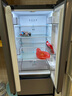 美的（Midea）417法式多門(mén)四開(kāi)門(mén)60cm超薄零嵌入式雙變頻小戶型無(wú)霜電冰箱 MR-417WFPE 流蘇銀 家電國(guó)家補(bǔ)貼20% 曬單實(shí)拍圖