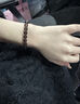 無上龍門人氣臻選 天然冰種黑曜石手串本命年轉(zhuǎn)運(yùn)男女同款手鏈高級(jí)感 冰種黑曜石招米米手串【8mm】 曬單實(shí)拍圖