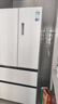 美的（Midea）M60系列520純平全嵌法式多門四開門家用冰箱超薄雙系統(tǒng)循環(huán)大容量無霜BCD-520WUFPZM(E)白國家補(bǔ)貼 曬單實(shí)拍圖