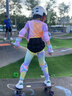 moodytiger【仙女家族】女童緊身褲涼感防曬夏季兒童印花輕薄高彈透氣運(yùn)動(dòng)褲 曬單實(shí)拍圖