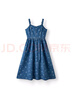 森馬（Semir）牛仔連衣裙女甜酷時(shí)尚個(gè)性2025夏元?dú)鉂M(mǎn)印背帶裙俏皮109325114025 曬單實(shí)拍圖