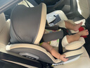 Heekin德國 兒童安全座椅汽車用0-4-12歲嬰兒寶寶360度旋轉ISOFIX硬接口 尊享灰(遮陽棚+上拉帶+側保護) 曬單實拍圖