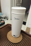 美的（Midea）便攜式電熱水杯 電熱水壺 保溫?zé)?350ml迷你便攜式旅行出差 智能恒溫加熱杯 316L不銹鋼無異味 0.35L 【精準(zhǔn)控溫】MK-DB35X22 曬單實(shí)拍圖