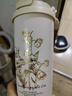 富光拾喜（FUGURNG BESTJOY）保溫杯咖啡杯男女士陶瓷內(nèi)膽隨行杯學(xué)生吸管水杯子 白鈴蘭520ml 曬單實(shí)拍圖