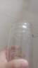 高硼硅雙層加厚茶水分離辦公杯大容量泡茶杯把手雙層加厚茶杯硬厚 顯溫蓋辦公杯 400ml 1只 曬單實(shí)拍圖