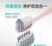 米妍（meyarn）正畸牙刷折疊便攜旅行2支裝凹凸型 學(xué)生青少年帶牙套牙齒矯正期用 曬單實(shí)拍圖