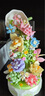 森寶積木音樂盒積木花八音盒家居擺件女孩生日禮物 花顏茶語611050 曬單實拍圖