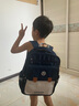 得力元氣小學(xué)生書(shū)包抗壓減負男女孩一到六年級兒童背包禮開(kāi)學(xué)禮物 24年藍灰色大號-同色三件套 曬單實(shí)拍圖
