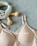 童顏哺乳內(nèi)衣春秋孕婦文胸雙開扣無鋼圈聚攏懷孕期喂奶胸罩 膚粉色85B 曬單實拍圖