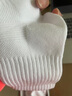 斑比兒童襪子學(xué)生白襪春秋薄款男純色夏季中筒棉襪BB2081 20-22碼 曬單實(shí)拍圖