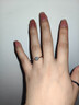 DRAGBOLL鉆戒女莫桑鉆1克拉經(jīng)典六爪定制刻字求婚結(jié)婚訂婚生日送女友老婆 經(jīng)典六爪2克拉【開(kāi)口可調(diào)節(jié)】 曬單實(shí)拍圖