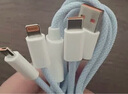 智國者（WITGOER）三合一充電器快充一拖三手機充電數據線(xiàn)車(chē)載多頭適用iphone華為蘋(píng)果安卓iPad多功能三頭2米套裝 曬單實(shí)拍圖