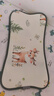 十月結(jié)晶抑菌防螨嬰兒枕頭透氣涼爽防多汗夏季寶寶專用冰絲涼枕 馴鹿森林 曬單實(shí)拍圖
