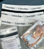 Calvin Klein內(nèi)衣【七夕禮物】男士三條裝ck低腰棉質(zhì)防夾臀四角褲平角內(nèi)褲男 U2664998-太空黑/月光白/椰青灰 3條 XL 曬單實拍圖