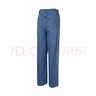 阿迪達斯 （adidas）三葉草 簡(jiǎn)約休閑運動(dòng)直筒牛仔褲 女子IW5758 29 曬單實(shí)拍圖