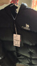 駱駝（CAMEL）羽絨服男2025秋冬新款加厚保暖90%絨羽絨面包服外套女 735CR07014，幻影黑，中性 S 曬單實(shí)拍圖