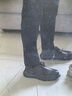 夢(mèng)特嬌（MONTAGUT）軟底皮鞋男秋季新款商務(wù)休閑鞋子頭層牛皮男鞋系帶大頭皮鞋男 曬單實(shí)拍圖