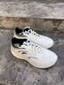 安踏男鞋運動(dòng)鞋男秋冬新款皮面防潑水跑步鞋輕質(zhì)減震黑色運動(dòng)休閑鞋子 象牙白/硅藻綠/基礎黑 42 曬單實(shí)拍圖
