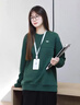 吳衣斯灰色圓領(lǐng)衛衣定制團隊服印字logo秋冬季蔚來(lái)企業(yè)4S店工作服文化衫 默認不帶圖案/請聯(lián)系客服 M 曬單實(shí)拍圖
