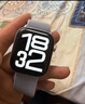 Apple/蘋果 Watch Series 10 智能手表GPS款46毫米銀色鋁金屬表殼青云色回環(huán)式運(yùn)動(dòng)表帶MX243CH/B 曬單實(shí)拍圖