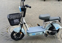 飛鴿E75智能電動自行車國家補(bǔ)貼45公里長續(xù)航電動車鉛酸電池48V12Ah上班代步電瓶車星黛藍(lán) 曬單實拍圖