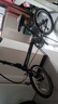 大行（DAHON）青春版P8折疊自行車20寸8速成人超輕男女式單車KAC081 消光黑 曬單實(shí)拍圖