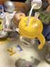 貝親水杯 兒童水杯熊貓牛奶杯1-3歲寶寶喝水喝奶PPSU直飲奶瓶吸管杯 香蕉牛奶黃 330ml 曬單實(shí)拍圖