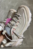 斯凱奇（Skechers）奶茶熊女鞋秋季厚底老爹鞋軟底百搭熊貓鞋休閑運動鞋149238 曬單實拍圖