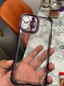 魔杰樂(lè)【四角氣囊防摔】適用蘋(píng)果17pro手機(jī)殼透明電鍍iphone16promax新款高級(jí)感15pro全包鏡頭款情侶款 遠(yuǎn)峰藍(lán)【四角氣囊防摔】 iPhone 13 Pro Max 曬單實(shí)拍圖