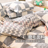 南極人100%全棉三件套 1.2米床單人大學(xué)生宿舍床上套件 被套150*200cm 曬單實(shí)拍圖