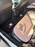 Hello Kittykitty汽車腳墊絲圈卡通比亞迪定制地墊尾箱墊大包圍女生可愛專用 粉色蝴蝶結(jié) 單層絲圈【專車定制 拍下備注車型】 曬單實(shí)拍圖