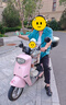 雅迪（yadea）電動(dòng)車(chē)摩登光芒兒童座椅前置通配型寶寶椅安全避震電瓶車(chē)兒童座椅包圍款-米白色 曬單實(shí)拍圖