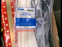 CHS長(cháng)虹 尼龍塑料扎帶自鎖式電線(xiàn)理線(xiàn)帶尼龍扎線(xiàn)束線(xiàn)綁固定帶工業(yè)級 8*500（200條/包）白色 曬單實(shí)拍圖