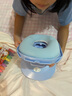 全品屋午睡枕小學(xué)生午休枕頭兒童午睡神器教室辦公室睡覺(jué)趴睡枕靠枕護頸 藍色【10檔調節+冰絲布套】 曬單實(shí)拍圖