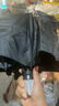 【全網爆款】手動UV折疊雨傘男女晴雨傘兩用防曬遮陽黑膠傘 【自動款】黑色UV 曬單實拍圖