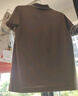 利郎冰菠蘿涼感polo衫男短袖撞色領(lǐng)25夏季 咖啡色 2XL180/96A  曬單實拍圖