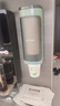 舍彩（shecai）一次性杯子架取杯器飲水機免打孔壁掛式紙杯塑料杯托架水杯置物架 綠色單筒【約可裝40只杯子】 曬單實(shí)拍圖