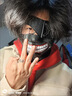 麥思倫東京食尸鬼面具3D立體獨眼cos喰種金木研面具口罩cosplay假發(fā)道具 假發(fā) 曬單實(shí)拍圖