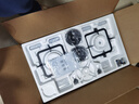 林內(nèi)（Rinnai）燃氣灶家用嵌入式天燃氣灶【家電國家補貼20%】臺嵌兩用5.2kW雙眼猛火定時灶具 不銹鋼2E08MTX 曬單實拍圖