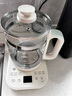 美的（Midea）1.8L大容量養(yǎng)生壺 全自動煮茶壺24h預(yù)約燒水壺12h智能恒溫11檔控溫電熱水壺 花茶壺煮茶器YSNC1806 曬單實拍圖