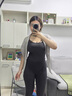 浪莎秋褲女25新品秋冬季高腰保暖褲女士羊毛美體褲內(nèi)穿修身顯瘦打底褲 黑灰 【美體塑性，羊毛發(fā)熱】 均碼 【80-130斤】 曬單實(shí)拍圖