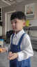 葉余兒童襯衣男童長(cháng)袖襯衫春秋款寶寶幼兒園白色襯衫上衣洋氣外套 白色春秋夏 薄款 80 建議身高70-80 曬單實(shí)拍圖