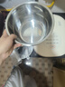 蘇泊爾（SUPOR）電飯煲電飯鍋多功能3升0涂層不銹鋼厚釜內膽無(wú)涂層1-2-3-4人家用智能預約小型迷你煮粥微壓煮飯鍋 上蒸下煮 3L 曬單實(shí)拍圖