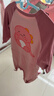 G.DUCKKIDS童裝兒童睡衣春秋季女童家居服秋裝卡通連體空調服女寶寶衣服 德絨粉色【秋冬款】 90 尺碼1~2歲【 80-90cm】cm 曬單實(shí)拍圖