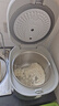美的（Midea）電飯煲0涂層電飯鍋5L大容量316L不銹鋼內膽4-5人無(wú)涂層家用多功能微壓電飯煲MB-RE576S 曬單實(shí)拍圖