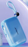 JOWAY3C認(rèn)證可上飛機(jī)JP509蘋果華為10000毫安雙數(shù)顯充電寶自帶線快充 天空藍(lán) 10000毫安 曬單實拍圖