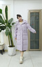 雪中飛長(cháng)款羽絨服女2025冬季新款寬松大碼時(shí)尚保暖90絨連帽外套淺紫色M 曬單實(shí)拍圖