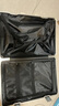 左汀行李箱鋁框拉桿箱加厚結(jié)實(shí)抗壓旅行箱登機(jī)箱大容量學(xué)生密碼箱皮箱 煙白色 22英寸 ，適合1-3天短途旅行 曬單實(shí)拍圖