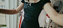 皓娥 法式黑色方領(lǐng)假兩件連衣裙女夏季設(shè)計(jì)高級(jí)感氣質(zhì)收腰顯瘦長(zhǎng)裙子 【假兩件-黑色】 L 曬單實(shí)拍圖